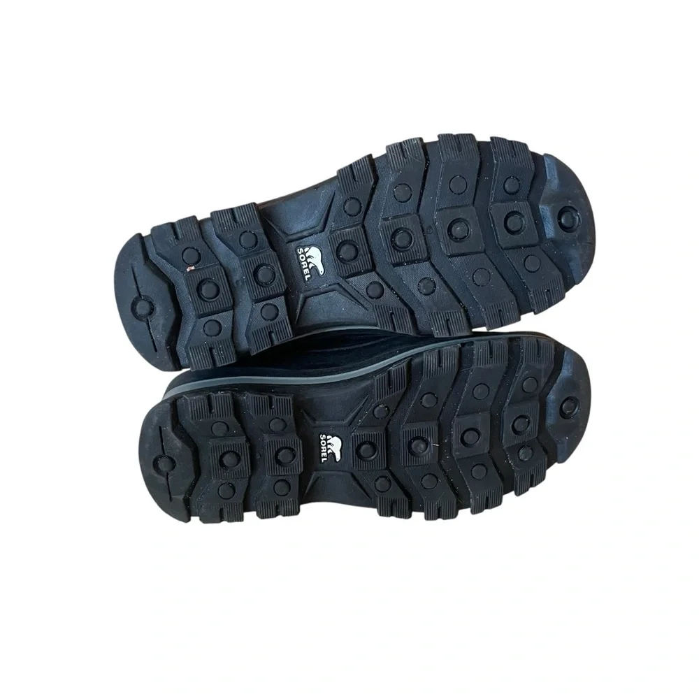 Sorel Black Winter Boots for Men 9